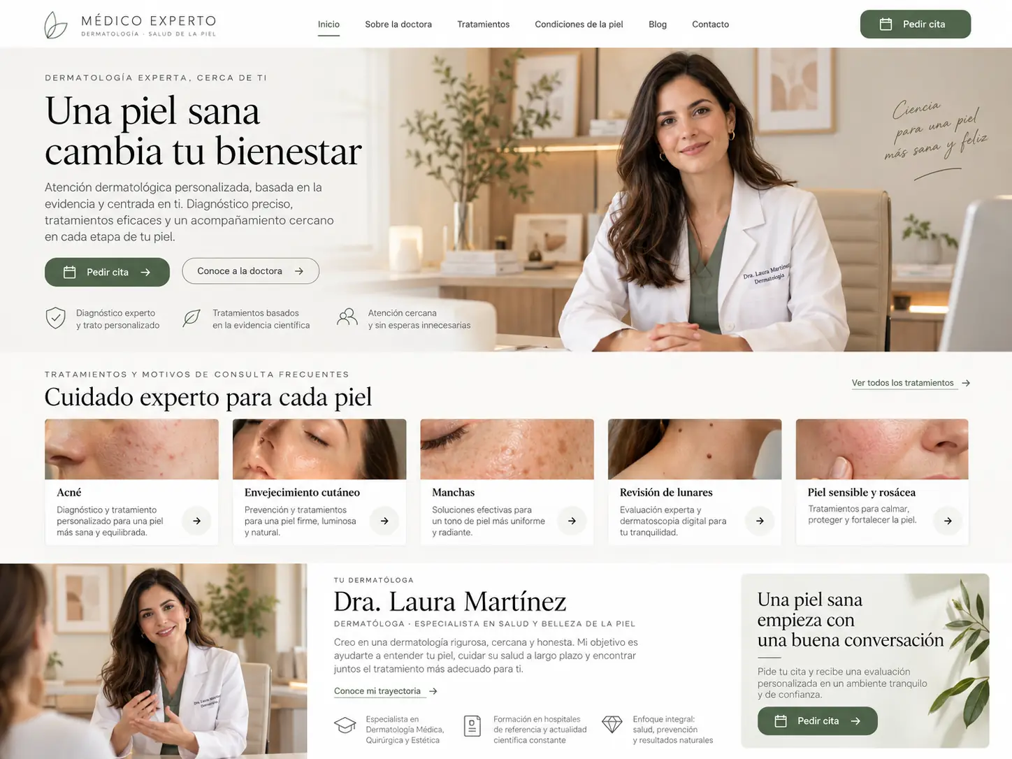 Vista previa de la plantilla Médico Experto